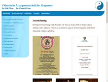 Tablet Screenshot of akupunktur-wien-graz.at